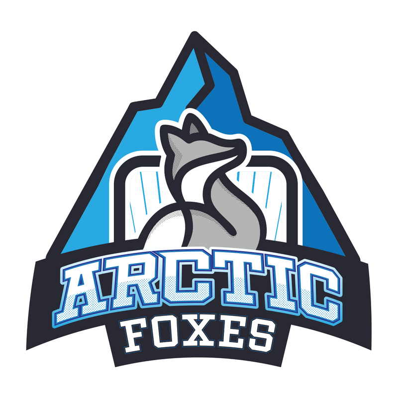 Arctic Foxes Logo - Ottawa Girls Hockey Team